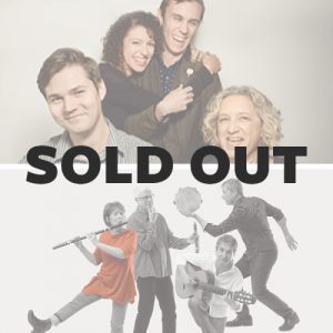 Sold Out show of the Real Vocal String Quartet + Berkeley Choro Ensemble poster